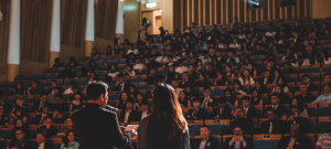 Presentation for a large audience